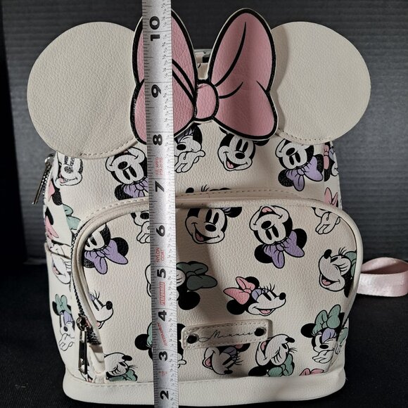 Limited Edition Aldi Disney Minnie Mouse Backpack Purse - Picture 9 of 11